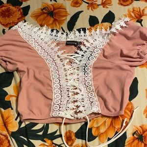 Brand new never worn off the shoulder top.